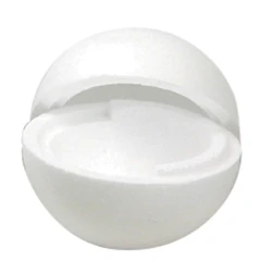STYROPOR BOL HOL 25CM