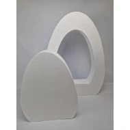 STYROPOR  OEUF ETANT OUVERT + FERME 75CM