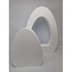 STYROPOR  OEUF ETANT OUVERT + FERME 75CM