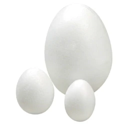 STYROPOR OEUF PLEIN 8CM