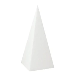 STYROPOR PYRAMIDE 40X17X17CM 12ST
