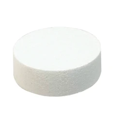 STYROPOR TAART ROND 20X7CM