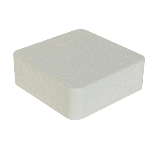 STYROPOR TARTE CARRE 25X25X7CM