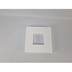 STYROPOR VIERKANT 35X35X5CM MET OPENING 15X15X5CM 10ST