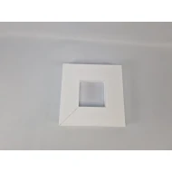 STYROPOR VIERKANT 35X35X5CM MET OPENING 15X15X5CM