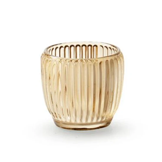 THEELICHTGLAASJE MILLIE BEIGE D7 H8CM