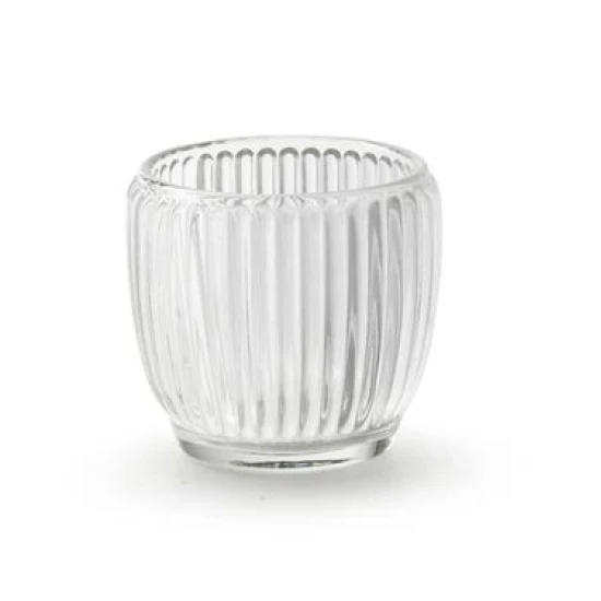 THEELICHTGLAASJE MILLIE TRANSPARANT D7 H8CM