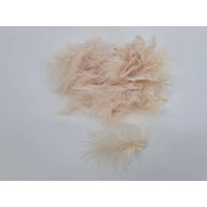 PLUMES DE MARABOU BEIGE +/-45GR