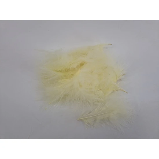 FEATHERS MARABOU BIG CHAMPAGNE +/-45GR