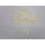 PLUMES MARABOU GRAND ECRU+/-10GR