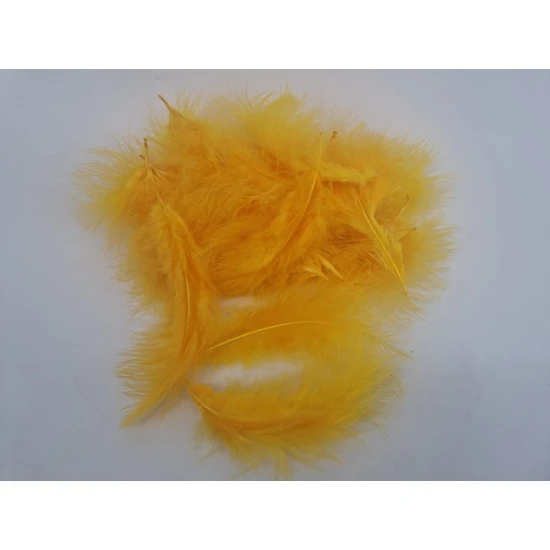 FEATHERS MARABOU BIG ORANGE +/-10GR