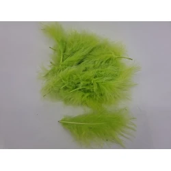 VEREN MARABOU GROOT LIME GREEN +/-10GR