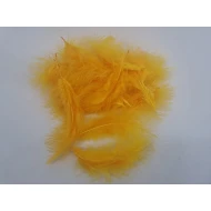 PLUMES DE MARABOU ORANGE +/-45GR