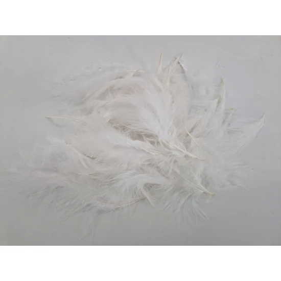 PLUMES MARABOU GRAND BLANC