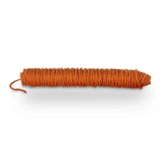 CORDELETTE DE LAINE +/-55M ORANGE