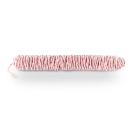 WOOL WICK THREAD +/-55M ROSE