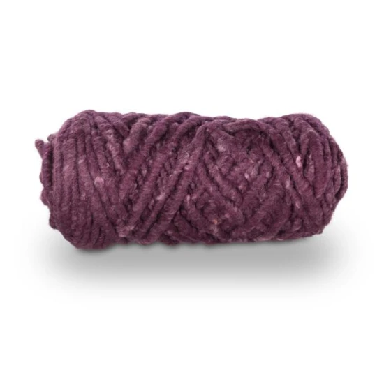 CORDE DE LAINE MIRABELL +/-25M AUBERGINE