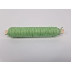 WIKKELDRAAD PAPIER LIME GREEN OP STOK 0.80MM 22M HOBBY