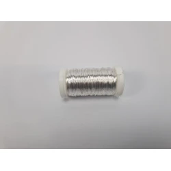WIKKELDRAAD ZILVER OP SPOEL 0.30MM 100GR HOBBY