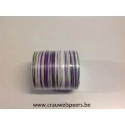 RAPHIA- MULTICOLOUR 50M BLANC/VIOLET/LIME