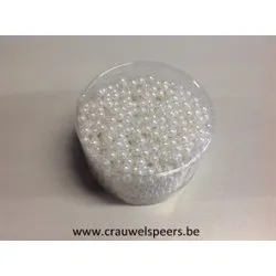 PARELS 8MM WIT 300GR +/-1200ST