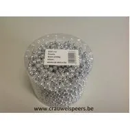 PARELS 8MM ZILVER 300GR +/-1200ST