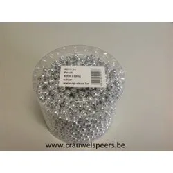 PARELS 8MM ZILVER 300GR +/-1200ST