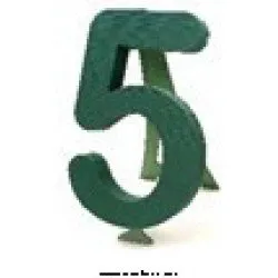 BIOLINE CIJFER 40X26X6CM '5' 1ST