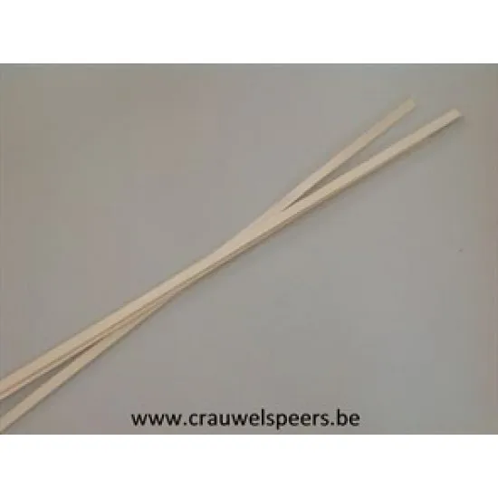 WOOD STRIPS WHITE WASH 80/2CM +/-500GR