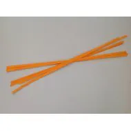 WOOD STRIPS 80/2CM ORANGE (APRICOT) +/-500GR