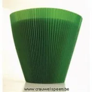 FLEXIBLE CONNECTORS 165MM MOSS GREEN 100PCS