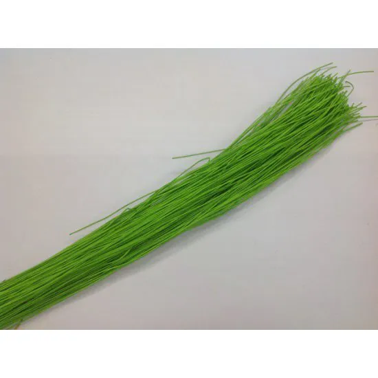 WICKER LONG 77CM LIME GREEN +/-200GR