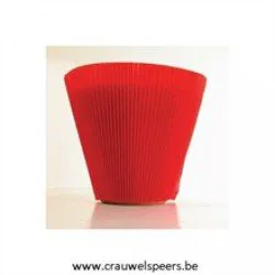 MANCHETTEN 145MM ROOD 100ST