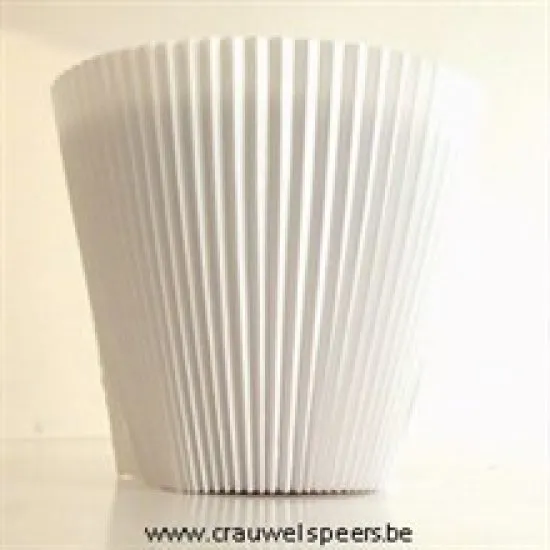 MANCHETTEN 205MM BLANC 100PCS