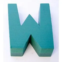 FOAM FRAMES LETTER W 31CM