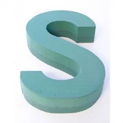 FOAM FRAMES LETTER S 31CM