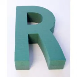 FOAM FRAMES LETTER R 31CM