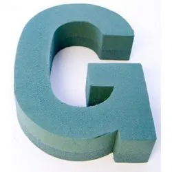 FOAM FRAMES LETTER G 31CM