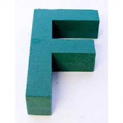 FOAM FRAMES LETTER F 31CM