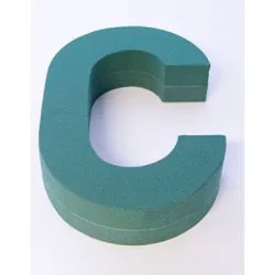 FOAM FRAMES LETTER C 31CM