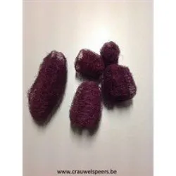 LOOFAH MINI AUBERGINE 15PCS