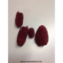LOOFAH MINI RED 15PCS