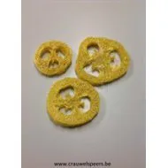 LUFFA SLICES YELLOW 20PCS