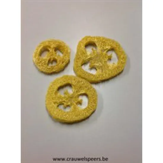 LUFFA SLICES YELLOW 20PCS