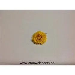 GECONSERVEERDE DAHLIA (SNOWFLAKE) GEEL 12ST