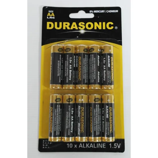 AA ALKALINE BATTERIJ BLISTER 10ST