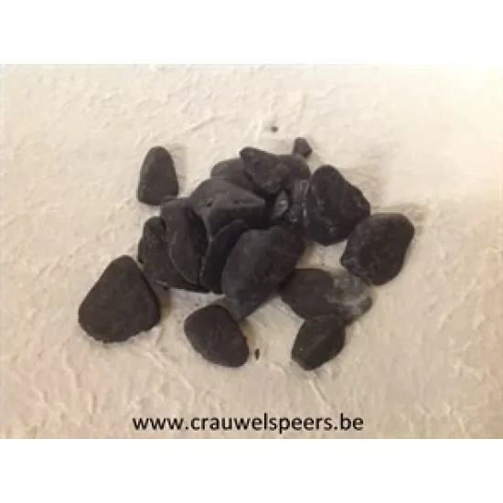 BLACK TUMBLES PEBBLES 15-25MM 5KG