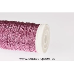 BOUILLON EFFECT DRAAD ROOS 0.30MM 70M 50GR HOBBY