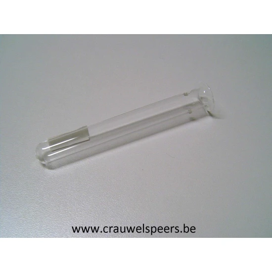 GLAZEN BUISJE (BLOEMFLESJE/PIPET) 1.5X15CM 24ST