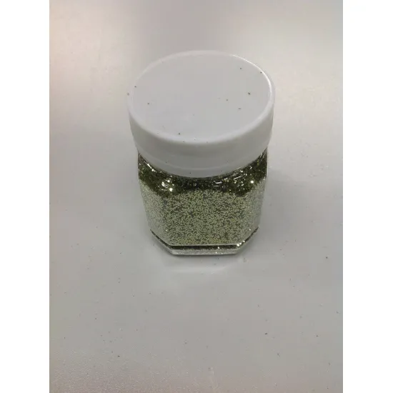 GLITTERPOEDER 115GR OLIJF